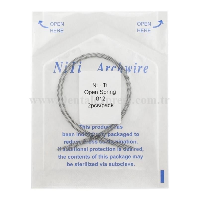 Orthodontic Ni-Ti Tel Open Spring 012
