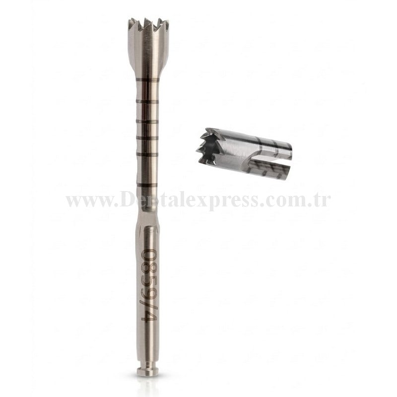 Queen Trefan Frez 4mm Uzun 3,5cm