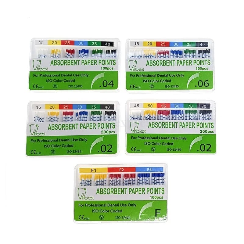 Tribest Absorbent Paper Points .04 Açılı 15