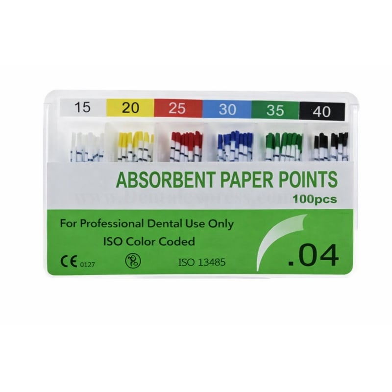 Tribest Absorbent Paper Points .04 Açılı 15