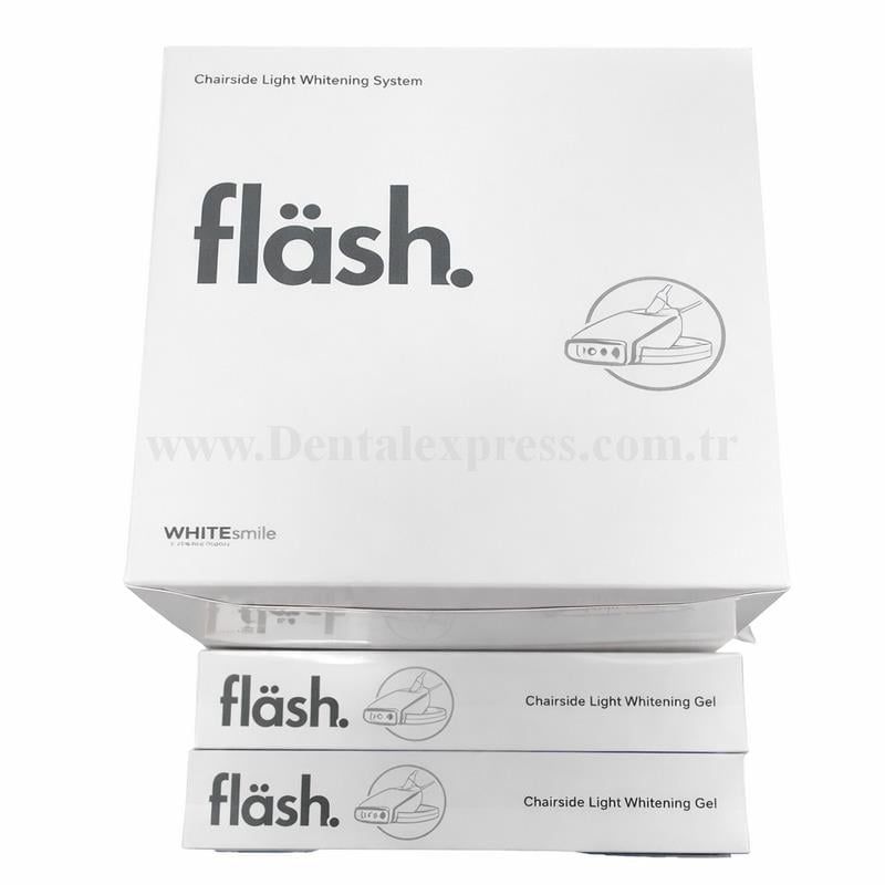 White Smile Fläsh Işıklı Beyazlatma Seti