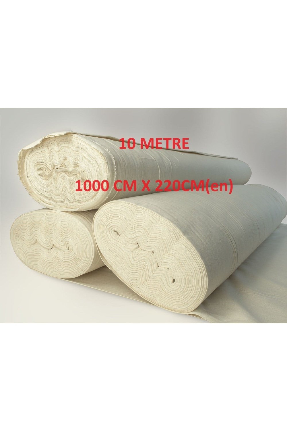 10 METRE Punch Uygun Naturel Doğal Ham Kumaş Bez Baskıya Dikişe Hazır