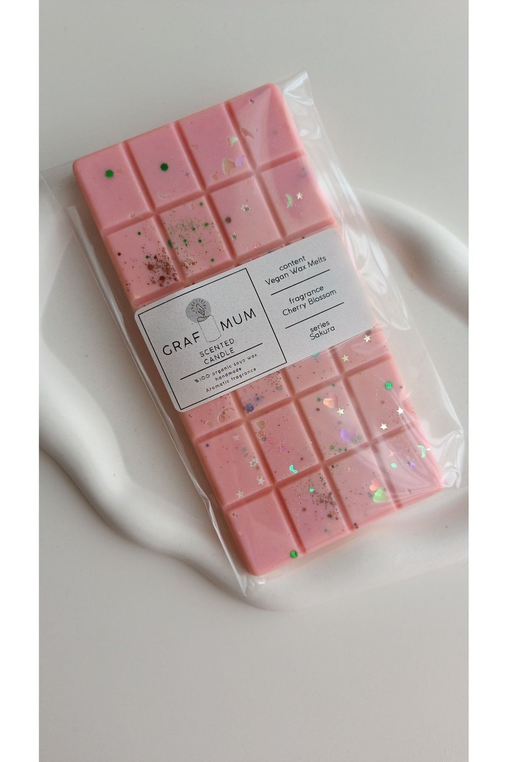 Buhurdanlık Koku Tableti %100 Soya Wax Melts Vegan Buhurdanlık Mumu City Sakura Kiraz Çiçeği Kokulu