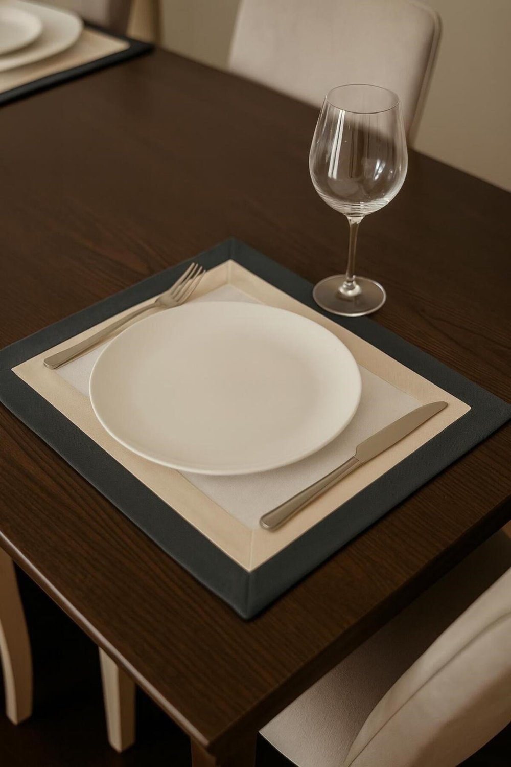 Swan Assos Premium Çerçeve Detaylu Amerikan Servis 2 Adet - 35x45cm
