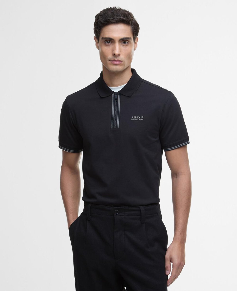 B.Intl Ollie Twin Tipped Placket Polo Yaka