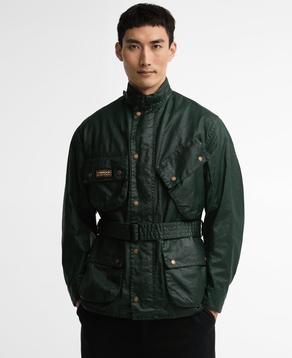 B.Intl Distressed 90th Anniversary Casual Ceket