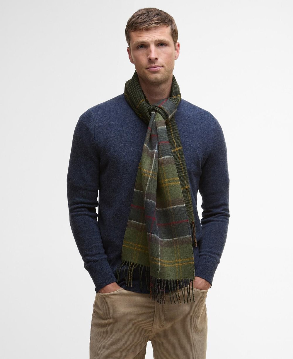 Barbour Dramside Çift Taraflı Atkı