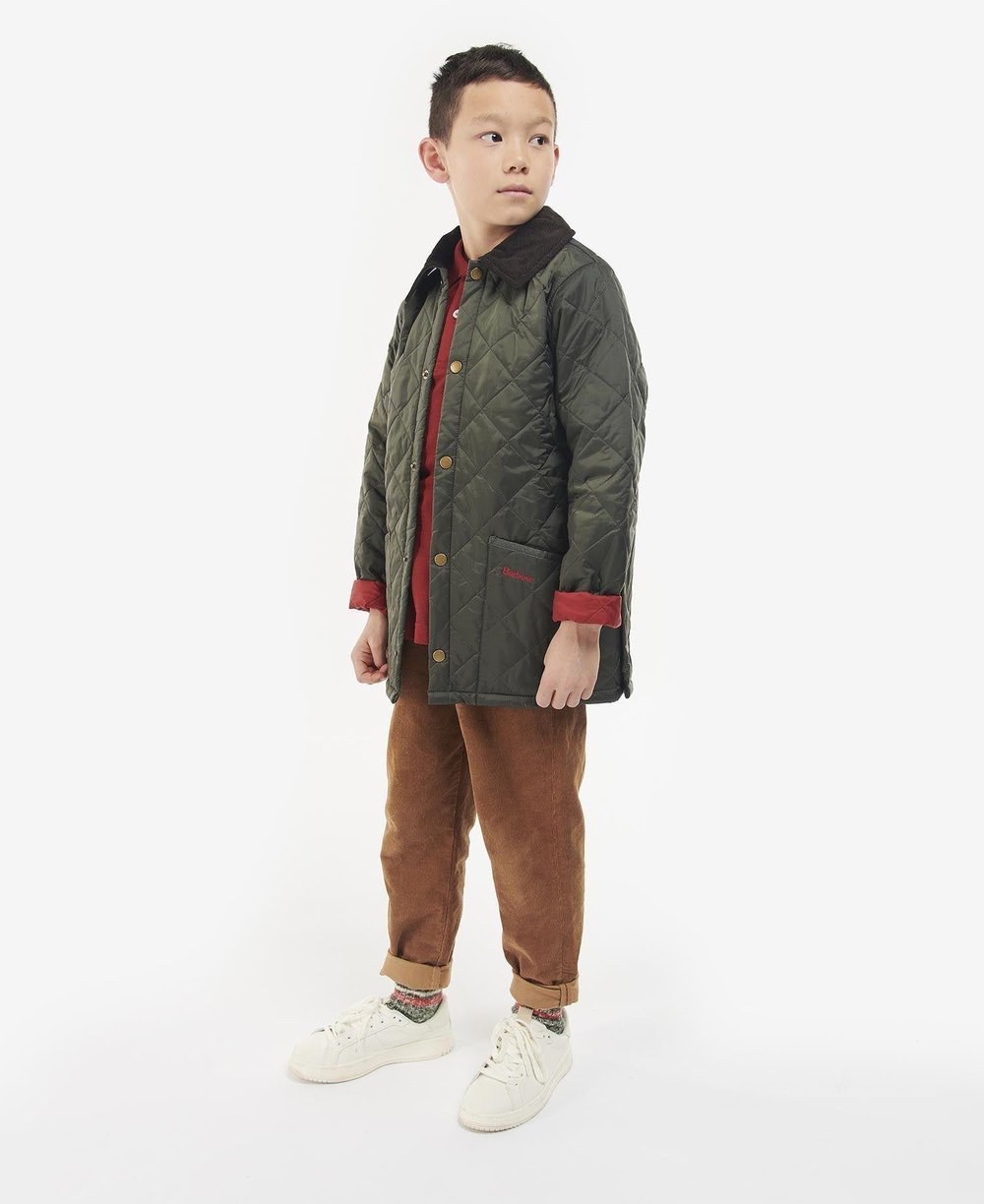 Barbour Erkek Çocuk Liddesdale Kapitone Ceket
