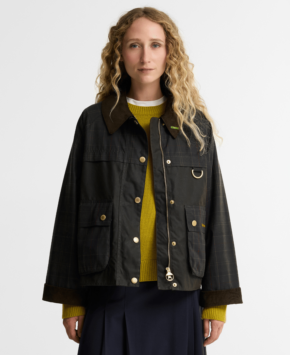 Barbour Icons Reimagined Tartan Spey Yağlı Ceket