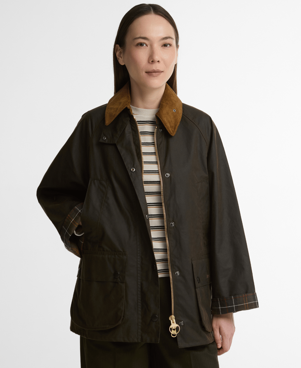 Barbour Kadın Bedale Yağlı Ceket