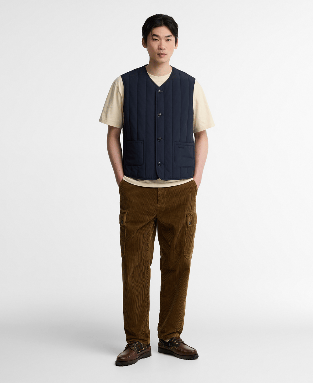 Barbour Leonard Cord Kargo Pantolon