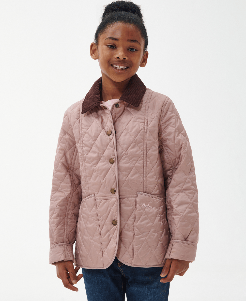 Barbour Summer Liddesdale Kız Çocuk Kapitone Ceket