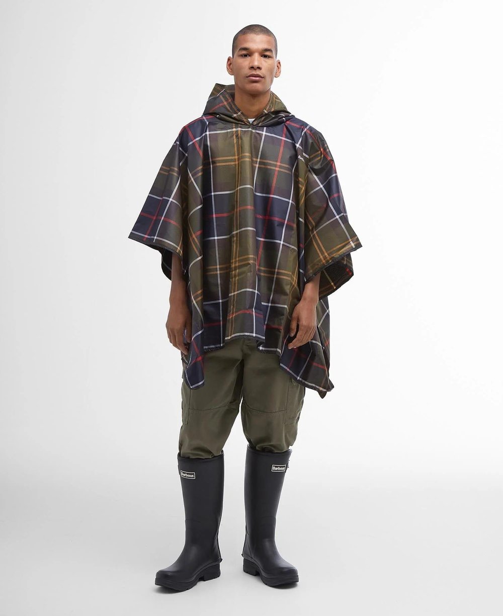Barbour Tartan Panço Yağmurluk