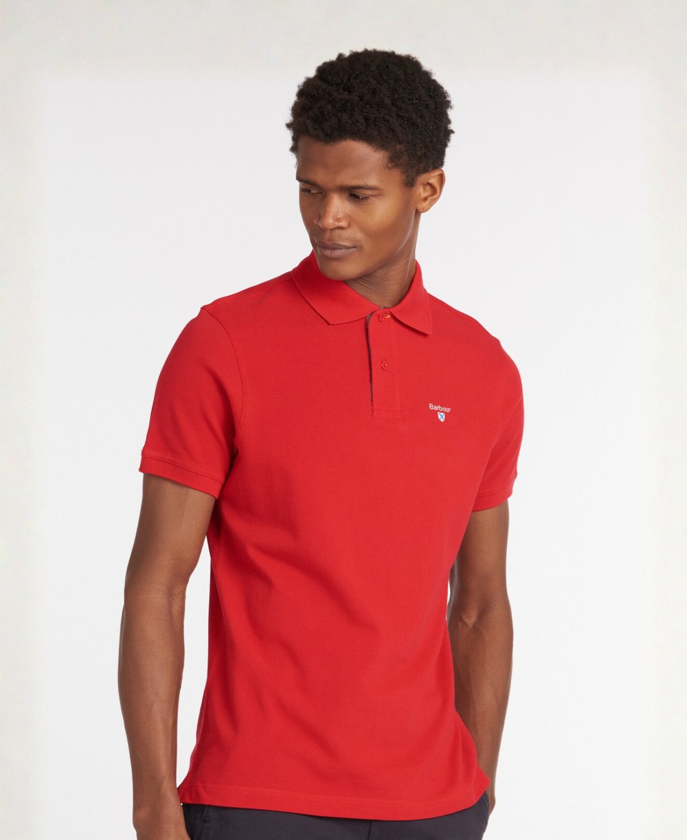Barbour Tartan Pique Polo Yaka