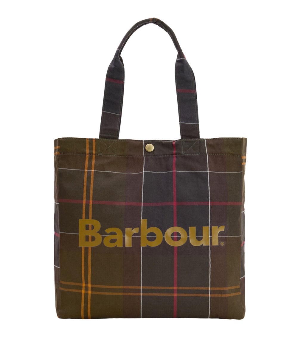 Barbour Telfield Tartan Tote Kol Çantası