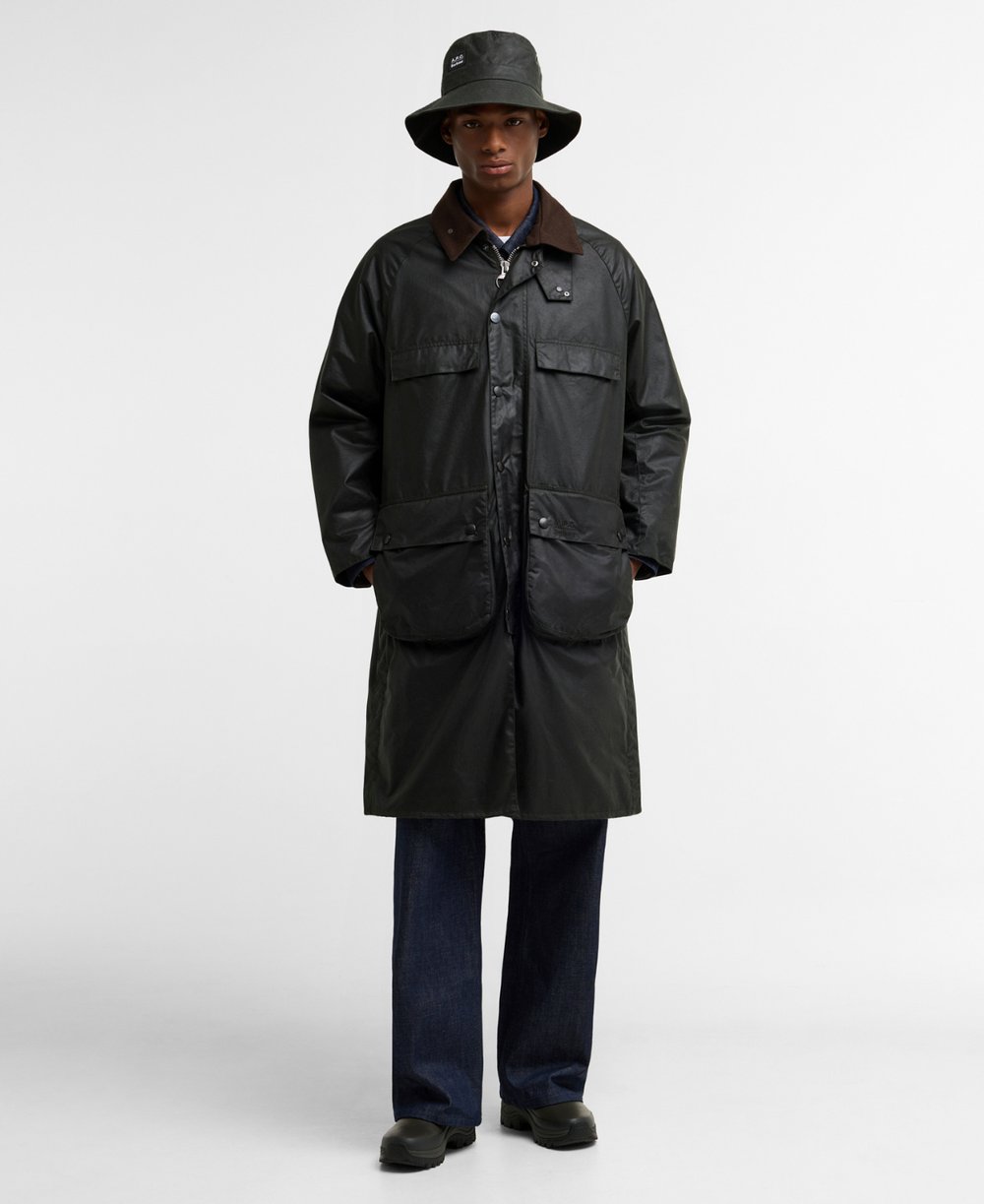 Barbour x A.P.C. SL Bedale Yağlı Ceket