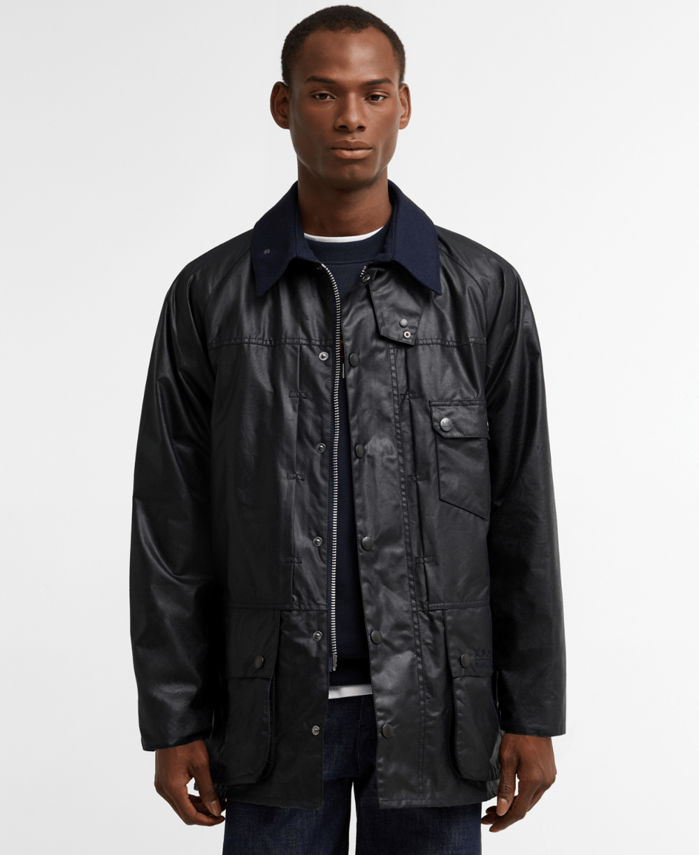 Barbour x A.P.C. Beaufort Yağlı Ceket