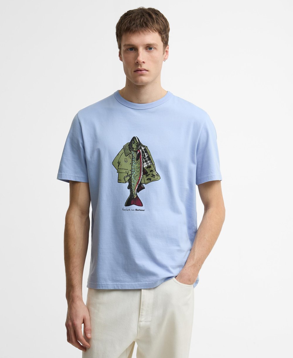 Barbour X Paul Smith Fishing Jacket T-Shirt
