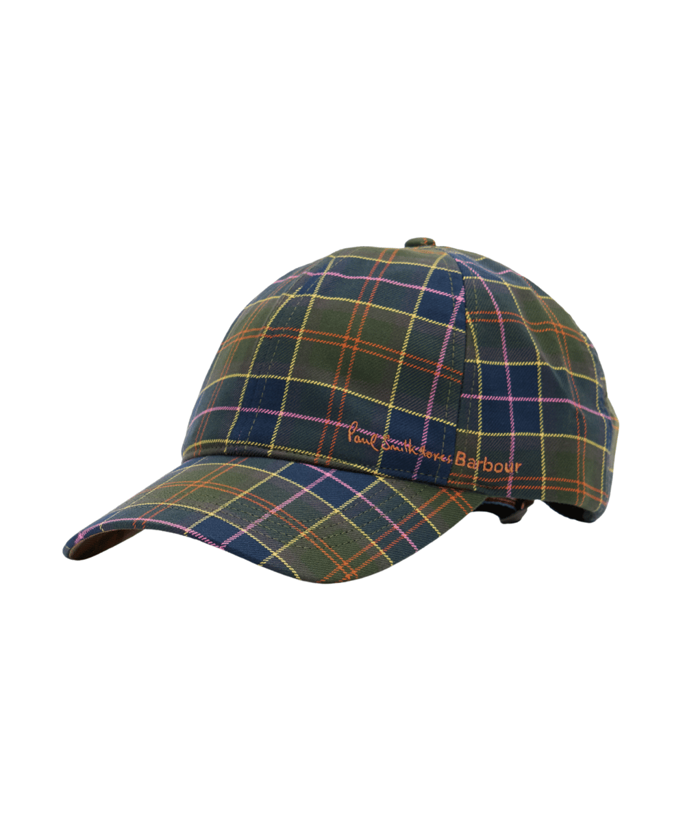 Barbour x Paul Smith Tartan Şapka