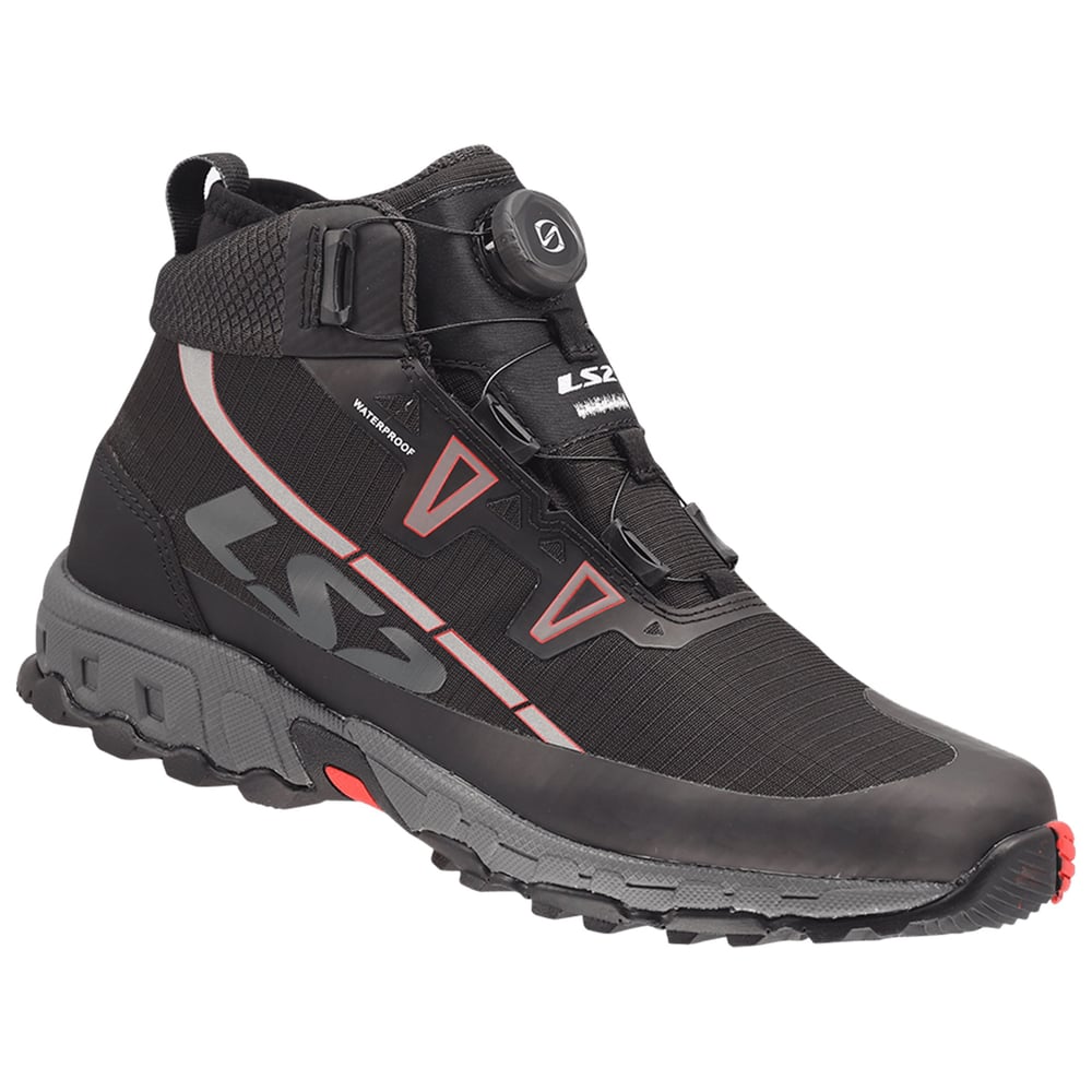 LS2 TREKKER WATERPROOF BOT SİYAH