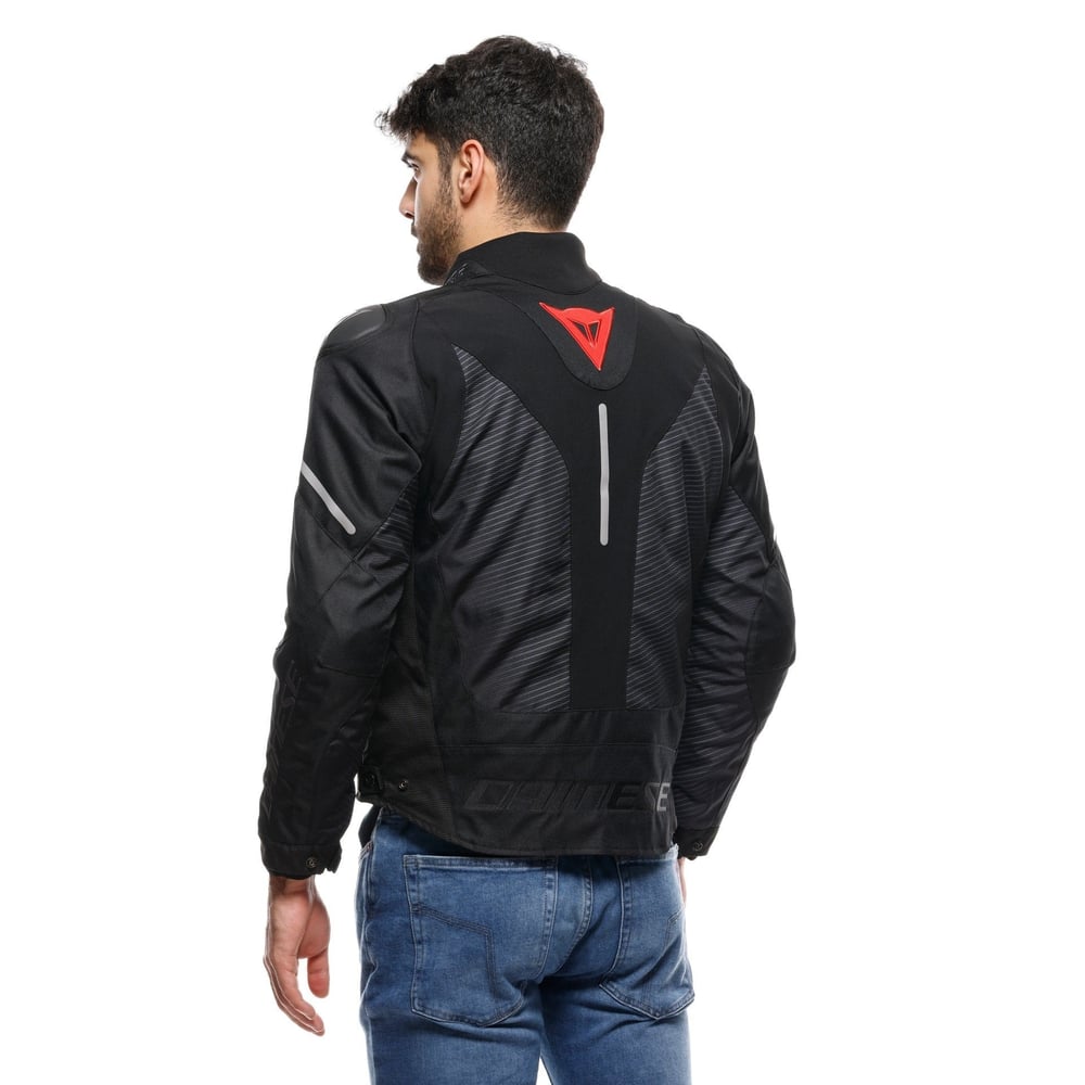 DAİNESE SUPER SPRİNT BLACK RED LAVA D-DRY MONT