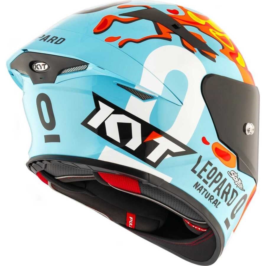 KYT TT-REVO KASK LEOPARD EDITION ARAGON