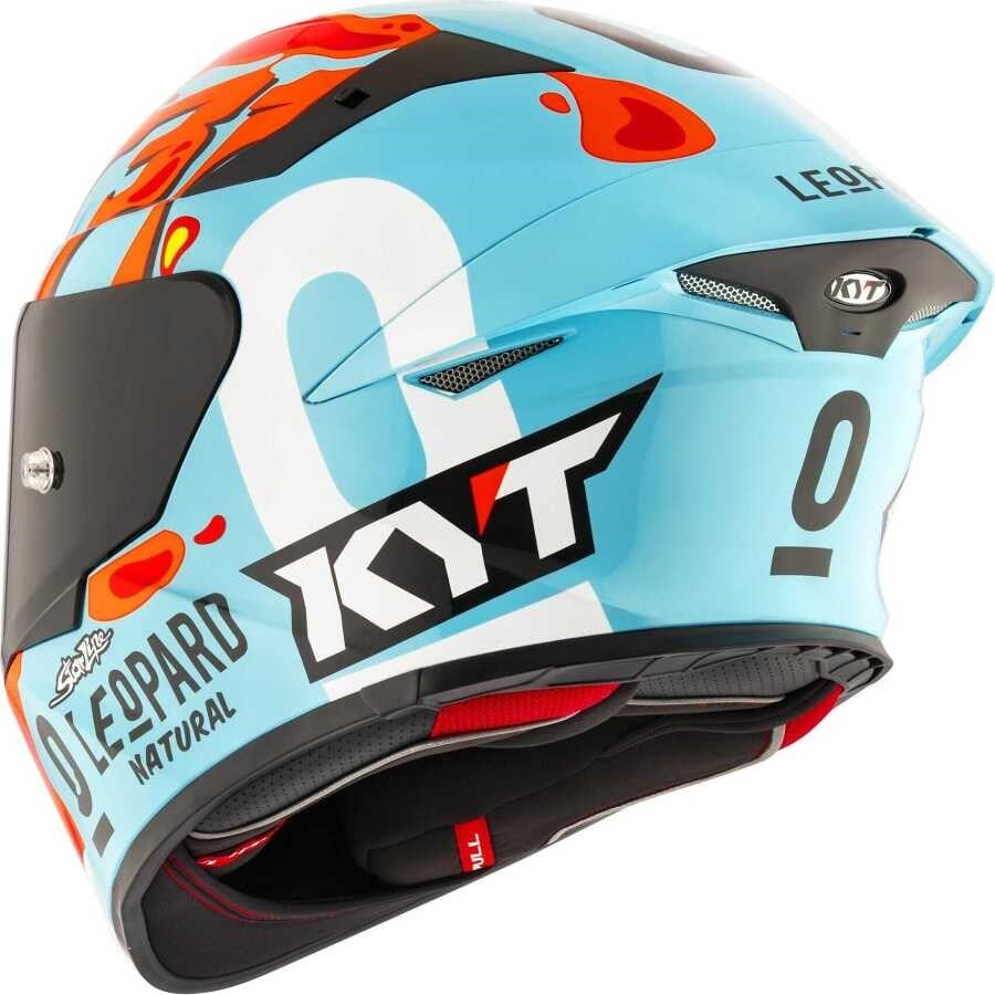 KYT TT-REVO KASK LEOPARD EDITION ARAGON