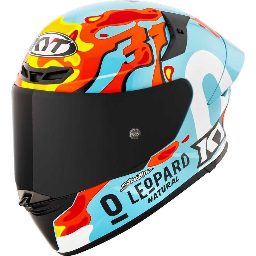 KYT TT-REVO KASK LEOPARD EDITION ARAGON