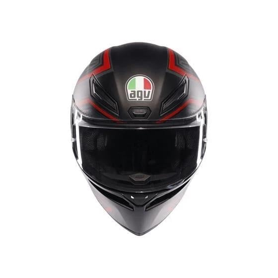 AGV KASK K1 S SLING MATT BLACK RED KASK