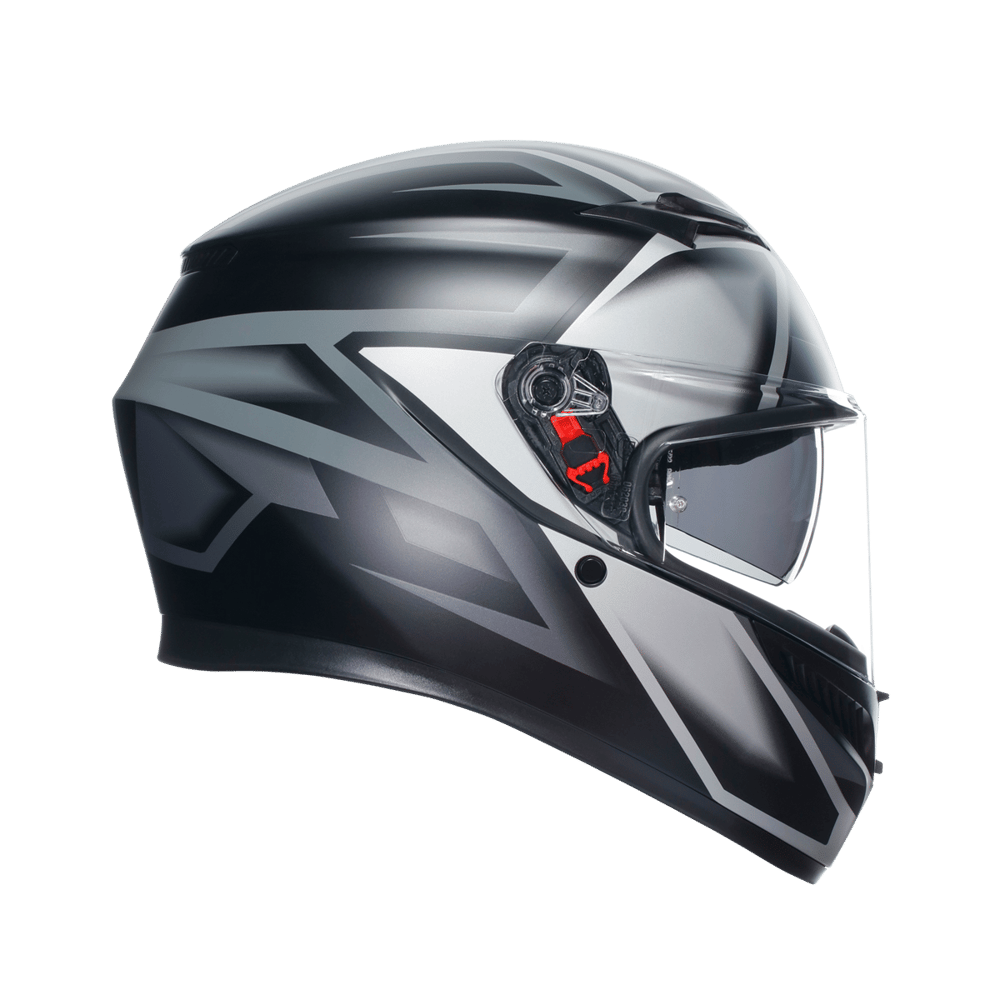 AGV KASK K3 COMPOUND MAT BLACK GREY