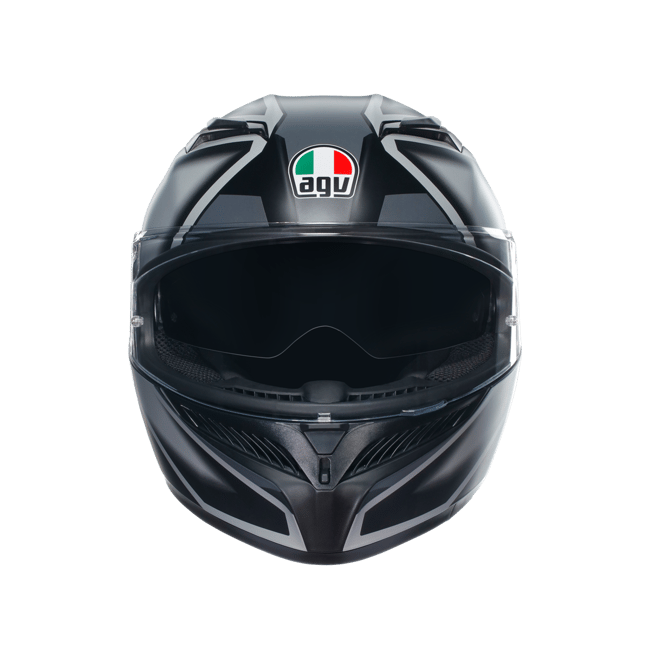 AGV KASK K3 COMPOUND MAT BLACK GREY