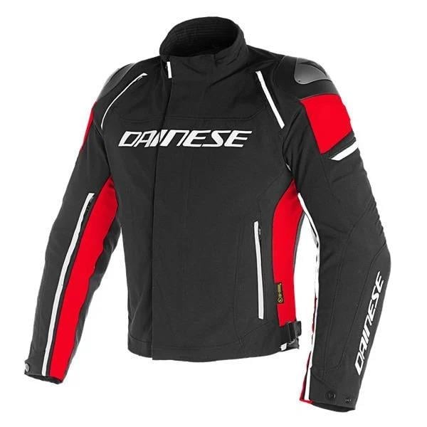 DAINESE RACING 3 D-DRY JACKET BLACK RED