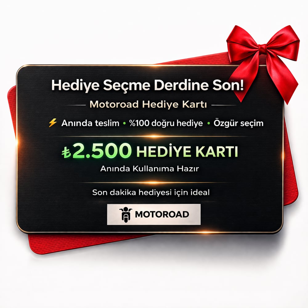 2500 TL HEDİYE KARTIMotoroadHediye Kartı