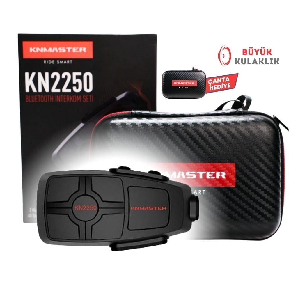 KNMASTER KN2250-BLUETOOTH İNTERKOM SETİ