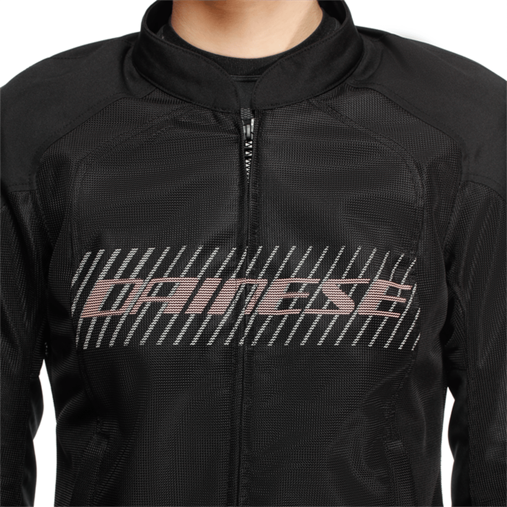 DAINESE CEKET/HEROSPHERE AIR TEX JACKET WMN BLACK WHITE PEACH