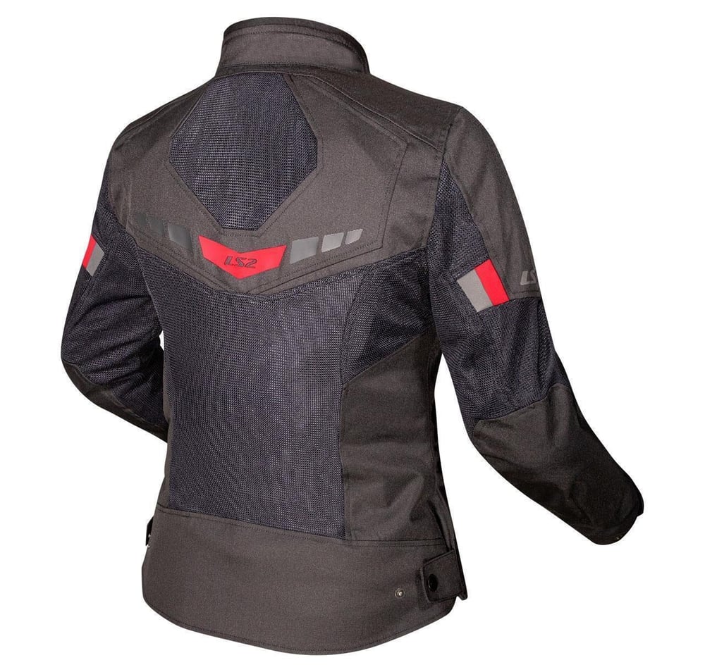 LS2 BLADE AIR MONT SİYAH KIRMIZI