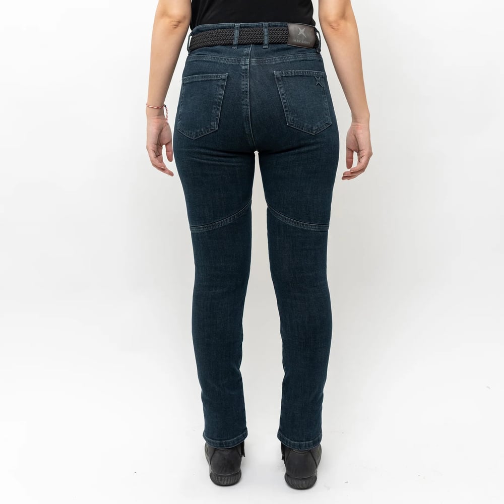 SOHO MOTOSİKLET PANTOLONU FALCON KADIN-MAVİ