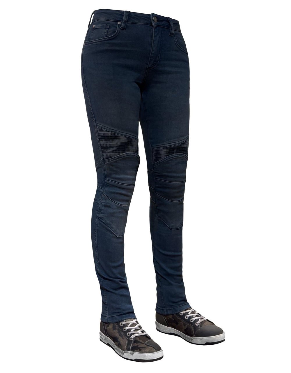 BJ EVO ULTRA FLEXI DARK BLUE KORUMALI MOTOSİKLET KOT PANTOLONU