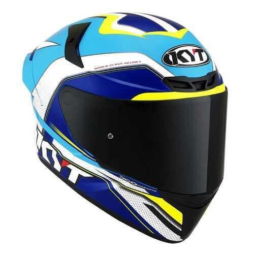 KYT TT-COURSE GRAND PRIX BLUE WHİTE