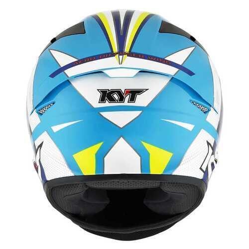 KYT TT-COURSE GRAND PRIX BLUE WHİTE