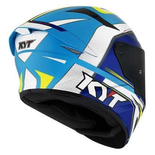 KYT TT-COURSE GRAND PRIX BLUE WHİTE