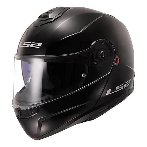 LS2 STROBE 2 PARLAK SİYAH KASK