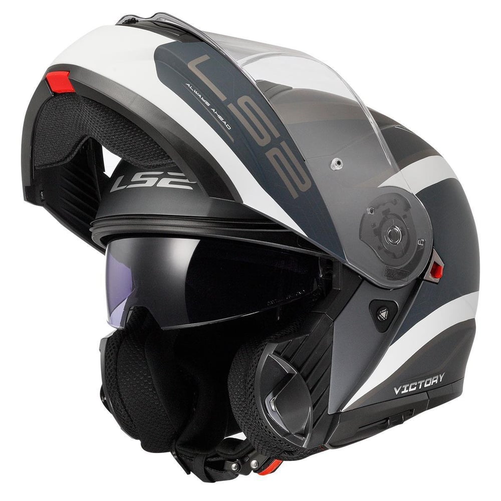 LS2 STROBE 2 VICTORY MAT GRİ BLUE