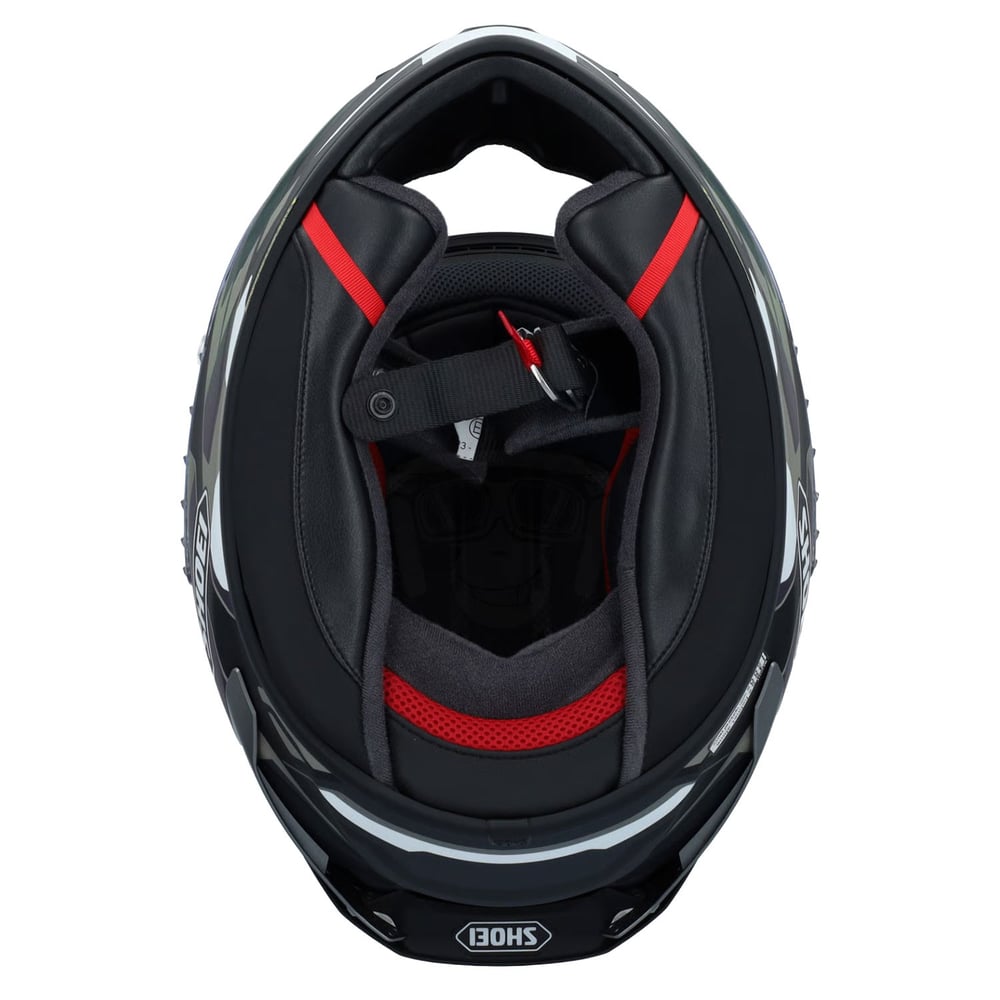 SHOEI X-SPIRIT PRO VALION TC-5 BLACK SILVER KASK