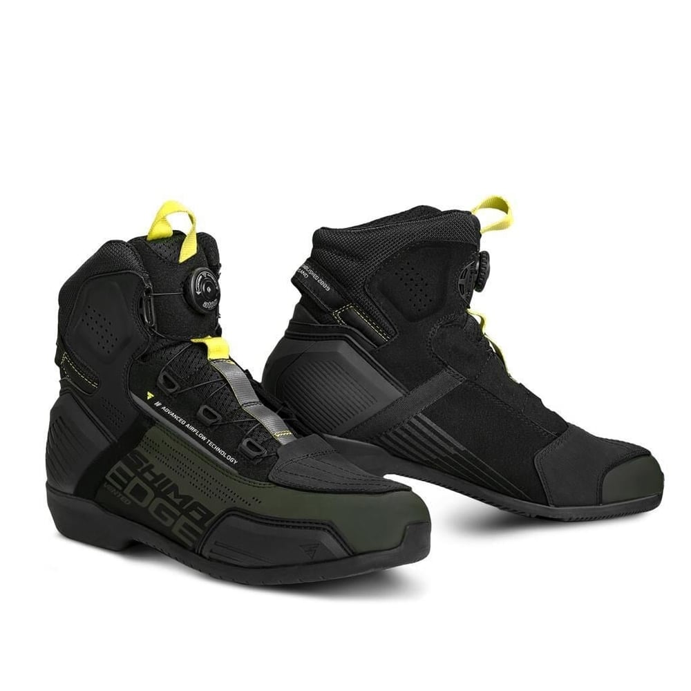 SHİMA EDGE VENT KORUMALI YAZLIK MOTOSİKLET BOTU HAKİ