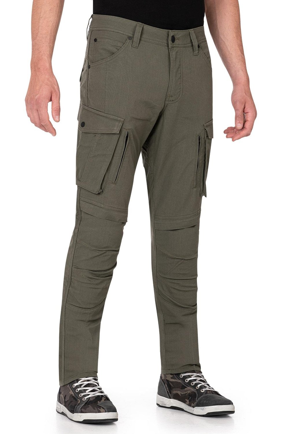 BJ TRUVA CARGO KHAKİ KORUMALI MOTOSİKLET PANTOLONU
