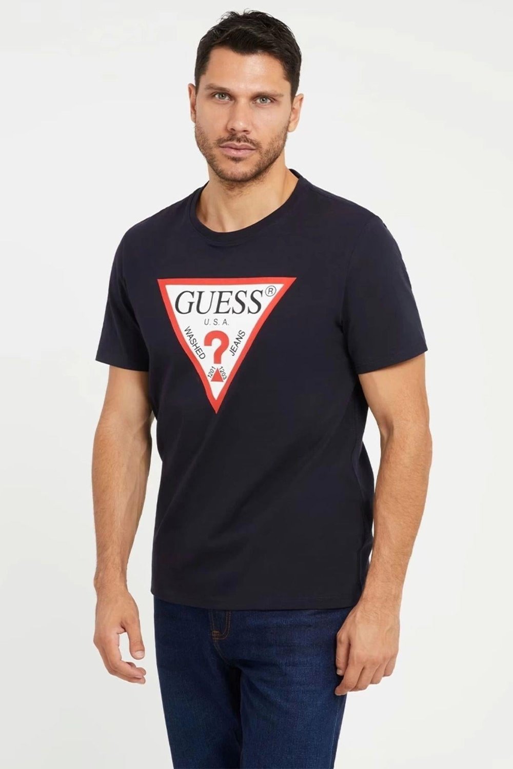 Cn Ss Orıgınal Logo Erkek Lacivert T-shirt M2yı71ı3z14-g7v2