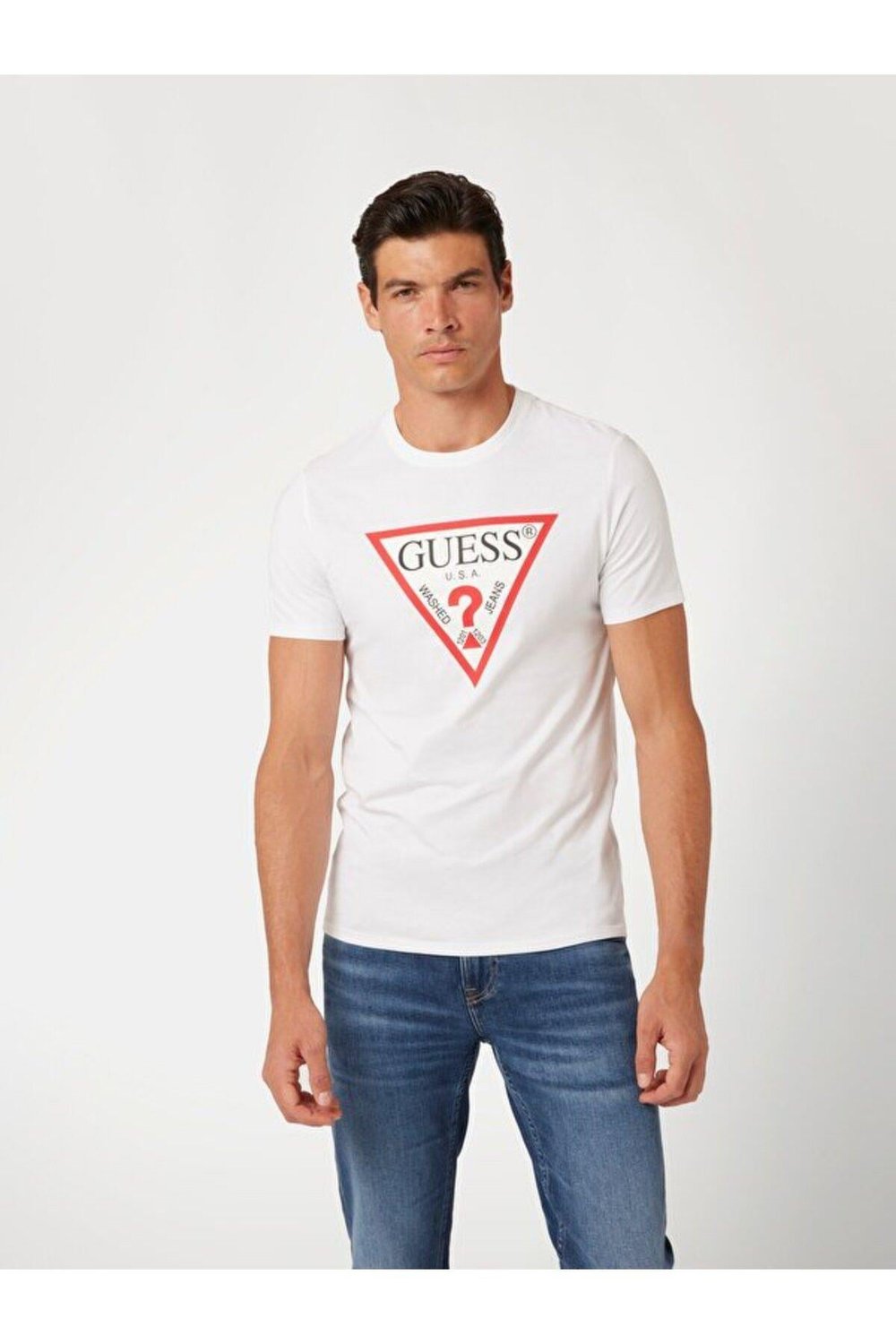 Cn Ss Original Logo Erkek Slim Fit T-shirt