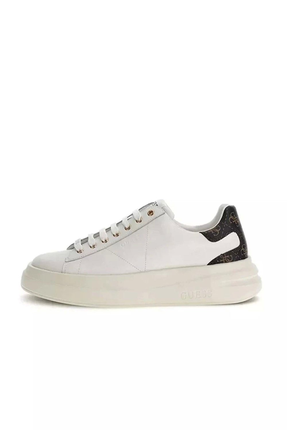 Elba Erkek Beyaz/kahverengi Sneaker Fmpvıblea12-wbroc