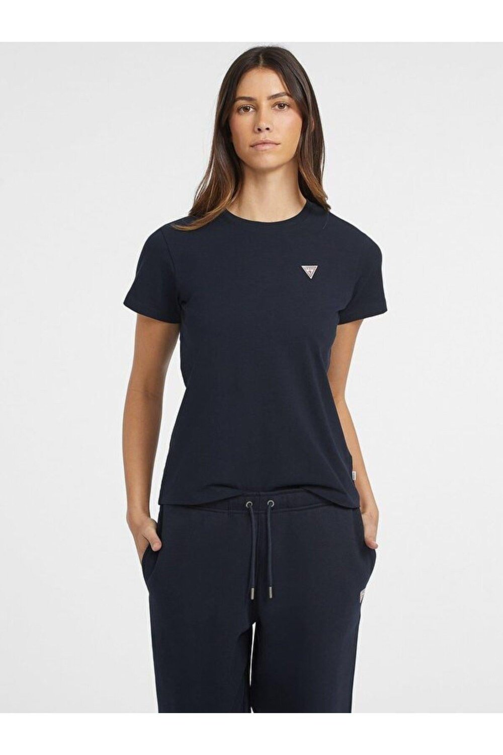 Kadın  Classic  Mini Üçgen Logolu T-Shirt